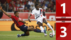 VIDEO bàn thắng Lille vs PSG: 1-3 (Vòng 3 Ligue 1 mùa giải 2024/25)