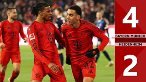 VIDEO bàn thắng Bayern Munich vs Heidenheim: 4-2 (Vòng 13 Bundesliga 2024/25)