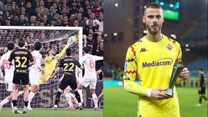 VIDEO những pha cứu thua đỉnh cao của De Gea trong màu áo Fiorentina