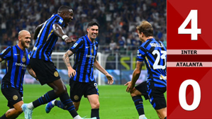 VIDEO bàn thắng Inter vs Atalanta: 4-0 (Vòng 3 Serie A 2024/25)