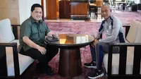 Erick Thohir Temui Nova Arianto di Tengah Kiprah Timnas Indonesia U-17 di Piala Kemerdekaan 2025, Singgung Piala Dunia U-17 2025